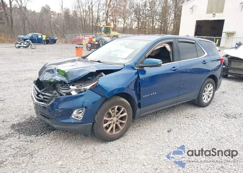 2019 Chevrolet Equinox Lt из США, поврежденный, VIN 3GNAXUEV1KL175785
